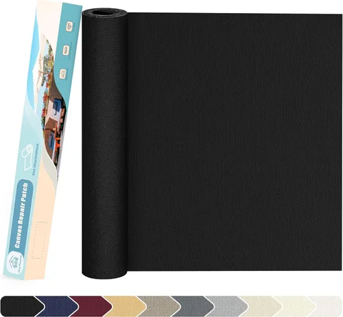 Vista 67 de KING MOUNTAIN Cinta de reparación de lona, parche para equipos para exteriores, 4 x 63 pulgadas, impermeable, autoadhesiva para reparar cubiertas