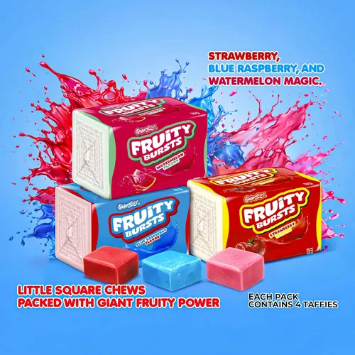 Vista 4 de Caramelos de piñata – Novedosos caramelos surtidos envueltos individualmente, recuerdos de dulces a granel para oficina, bolsas de golosinas