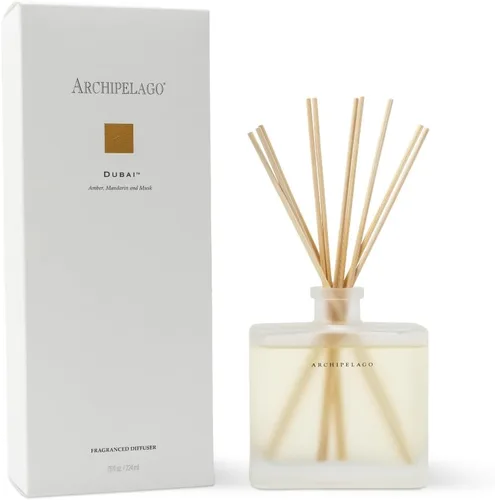 Vista 11 de Archipelago Botanicals Charleston Difusor de varillas Incluye aceite de fragancia, recipiente de vidrio y 10 varillas difusoras Perfecto