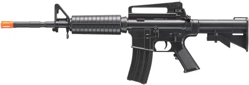 Vista 2 de Pistola de Airsoft M4A1 Automática Eléctrica AEG para Niños con Dos Cargadores de Airsoft (Batería Incluida) - WellFire