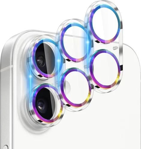 Vista 107 de Dengduoduo Paquete de 3 protectores de lente de cámara de vidrio templado para iPhone 15 de 6.1 pulgadas y para iPhone 15 Plus de 6.7 pulgadas