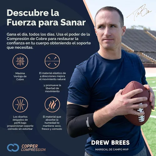 Vista 5 de Corrector de postura Copper Compression para hombres y mujeres - Soporte ortopédico ajustable con cobre para aliviar el dolor por mala postura