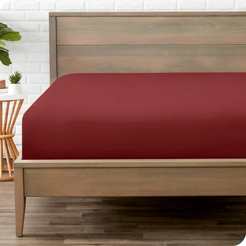 Vista 8 de Bare Home - Sábana bajera ajustable tamaño individual XL, microfibra 1800 muy suave y duradera, para colchones altos; color blanco