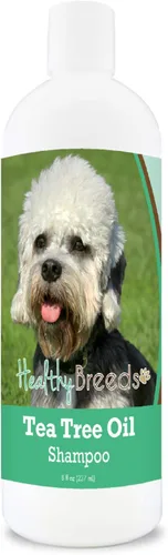 Vista 92 de Healthy Breeds Chow Chow Champú de aceite de árbol de té, formulado para pieles secas e irritadas, reduce la caspa, aroma de gaulteria, 8 onzas