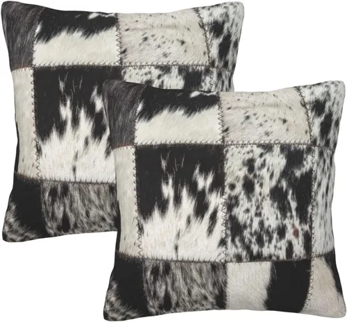 Vista 31 de Juego de 2 fundas de almohada de estilo étnico vintage, estampado geométrico azteca, étnico, tribal, para dormitorio, sala de estar, sofá Azteca-1