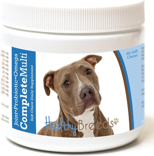 Vista 76 de Healthy Breeds Cavalier King Charles Spaniel - Multivitamínico todo en uno, completo con probióticos, glucosamina, condroitina y omegas, 60