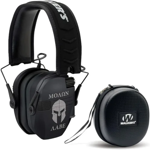 Vista 30 de Walker's Razor Slim - Protector auditivo electrónico para tiro (amplificación y supresión de sonido) con estuche protector