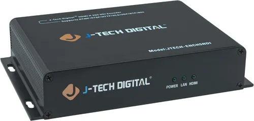 Vista 9 de J-Tech Digital HDMI H.264 IPTV codificador Livestream con incrustador de audio 1080P 60Hz para plataformas de transmisión en línea Aplicación