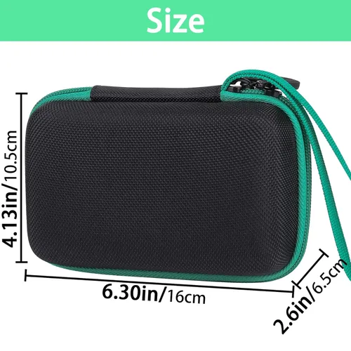 Vista 5 de Aenllosi Hard Carrying Case Compatible with Blaze Taito Super Pocket Arcade Gaming Handhled,Mesh Pocket for USB Cable & Evercade Cartridges(Case