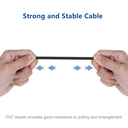 Vista 5 de Divisor RCA, paquete de 2 cables RCA macho a RCA hembra dual RCA hembra, adaptador estéreo a mono, cable de audio chapado en oro de 8 pulgadas