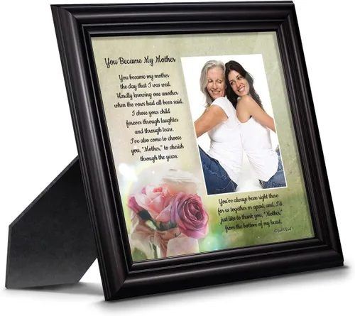 Vista 22 de Crossroads Home Décor Regalos para suegra - Regalos de nuera, You Became My Mother 7346BW