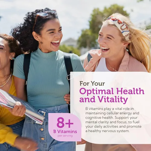 Vista 3 de Zahler Vitaminas del complejo B para mujeres y hombres, complejo de vitamina B, complejo de vitaminas B con B1 B2 B3 B5 B6 B7 B9 B12 – Sistema
