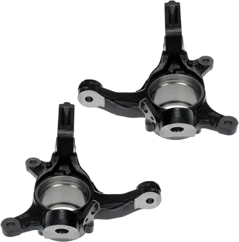 Vista 92 de Detroit Axle - Conjunto de manguetas de dirección delanteras de 2 piezas para Hyundai Accent 06-11, 2 manguetas de dirección y conjunto de buje