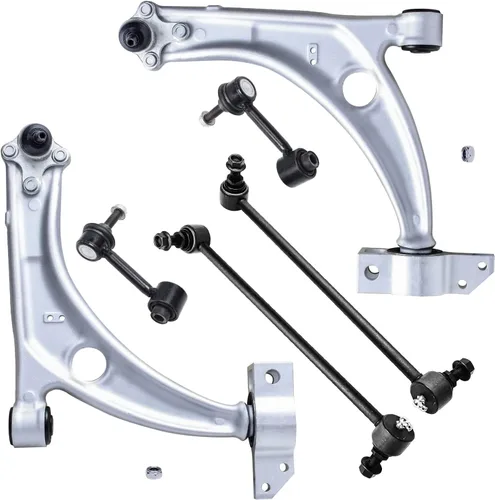 Vista 19 de Detroit Axle - Kit de extremo delantero RWD para Chrysler 300 Dodge Charge Challenger 2011-2019, 2 brazos de control inferiores traseros 2 rótulas