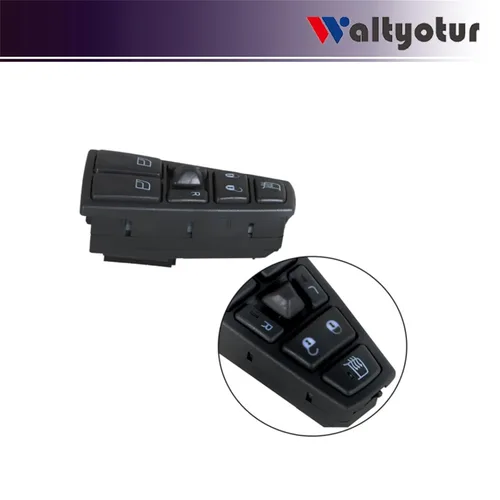 Vista 4 de Interruptor de control de ventana Power Master Reemplazo para FH12 FH13 FM VNL Reemplazo para 20752918 21543897