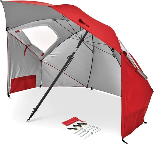 Vista 14 de Sport-Brella Premiere XL UPF 50+ Refugio Paraguas para Protección contra el Sol y la Lluvia