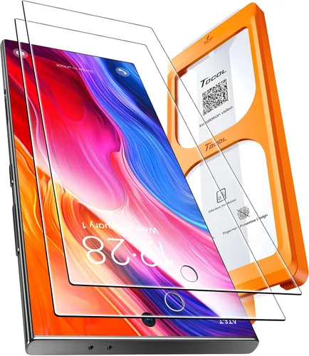 Vista 10 de TOCOL Protector de pantalla para Google Pixel 10 Pro XL 6.7 9H dureza grado militar inastillable HD vidrio templado para cobertura completa, fácil