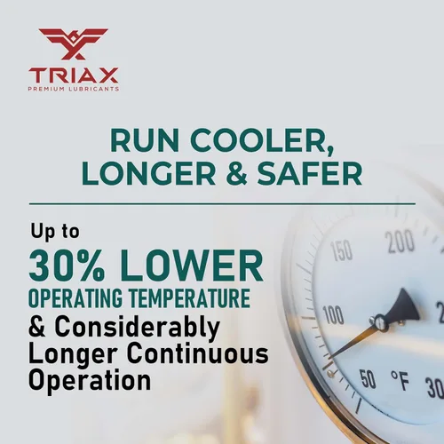 Vista 6 de TRIAX Kompressor MV 46 SAE 20, Aceite para Compresor de Aire Completamente Sintético, Multi-Vis para Rotativo, de Paletas, de Tornillo