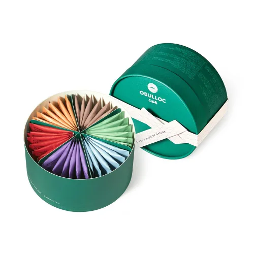 Vista 10 de OSULLOC Esencia de variación de té (42 unidades, 6 tipos x 7 ea), guía de regalos de Navidad, juego de regalo de té premium, tarjeta especial