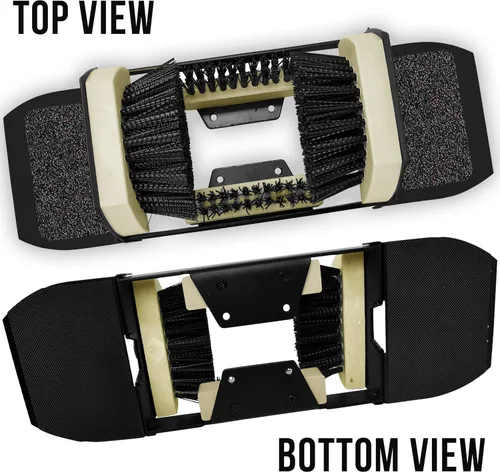 Vista 4 de JobSite - Depurador de botas extra ancho no requiere montaje Cepillo raspador de zapatos para todo tipo de clima