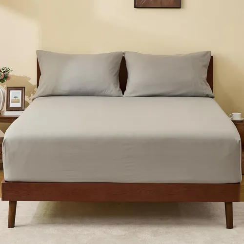 Vista 15 de GOKOTTA - Sábana bajera individual de bolsillo profundo, tamaño individual, de 15 pulgadas, con correas elásticas en las esquinas - Microfibra