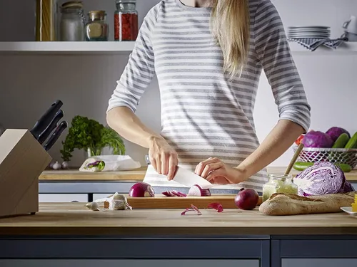 Vista 3 de WÜSTHOF Gourmet - Juego de cuchillos de 16 piezas y juego de cuchillos WÜSTHOF Gourmet de 6 piezas para carne