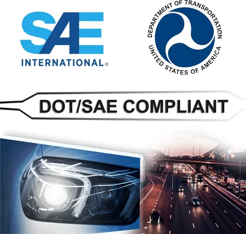 Vista 4 de ALLIGATOR AUTO LIGHTS Repuesto para Mazda 626 LX, ES 2000-2002 DOT/SAE, conjunto de faros delanteros halógenos con bombillas, lado derecho/pasajero