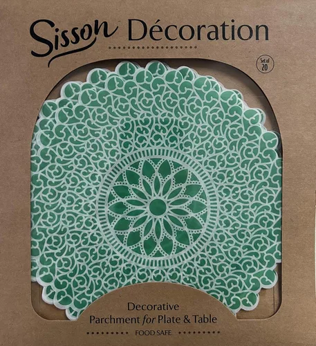 Vista 14 de Hojas de papel pergamino para tablas de queso y embutidos, hojas de Sisson Distribution (paquete de 20) (hojas de artista)