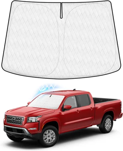 Vista 69 de KUST Parasol para parabrisas para Volkswagen VW Taos 2022-2025 2026, accesorios para ventana, protector de visera solar, plegable, bloquea los rayos