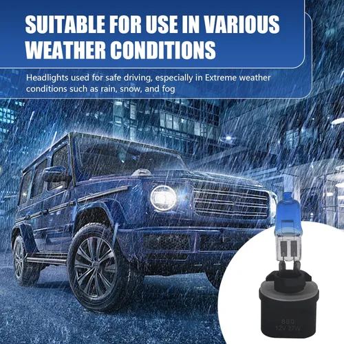 Vista 7 de Pack-2 Bombillas halógenas para automóvil, luces de conducción de cuarzo, bombillas antiniebla delanteras de 100 W, repuesto de bombilla, luces