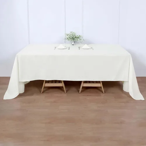Vista 142 de Efavormart - Mantel rectangular, 60 x 102 pulgadas, resistente a las manchas y a las arrugas, lavable, mantel decorativo oblongo de tela de Amatista