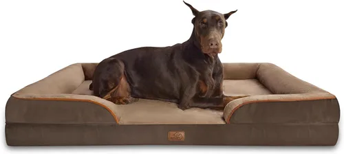Vista 70 de Bedsure Camas ortopédicas para perros de tamaño grande - Cama impermeable para perros grandes y gatos, sofá para perros cómodo con funda extraíble