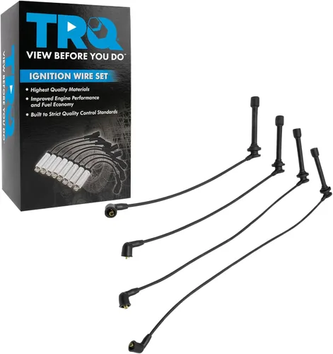 Vista 161 de TRQ Juego de cables de bujía de encendido del motor compatible con Hyundai Tucson Kia Sportage 2.7L Nrew