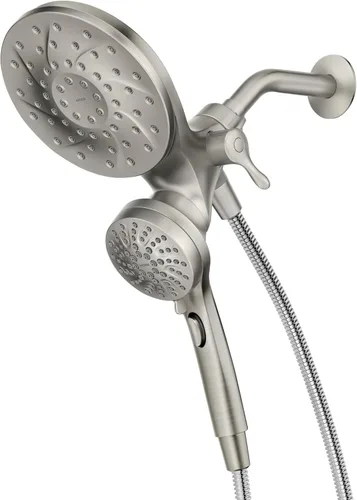 Vista 15 de Moen Engage Chrome Magnetix 2 en 1 Combo de ducha de lluvia con rociador de ducha de mano desmontable, con sistema de acoplamiento magnético, 26009