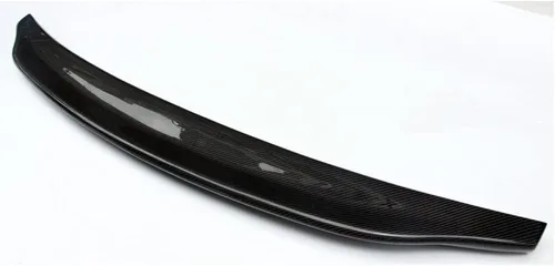 Vista 2 de Alerón real de las alas del tronco de la fibra de carbono para Audi A5 B8 4 puertas Sedan 2009-2016 (estilo caractere)