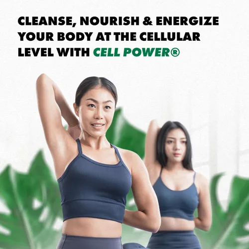 Vista 6 de Cell Power® Gotas de oxígeno (2 onzas) - Suplemento dietético de oxígeno líquido enriquecido con remolacha, uvas y proteína vegetal - Gotas