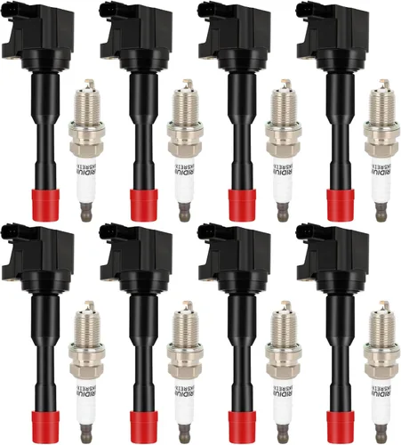 Vista 31 de ECCPP UF269 6 bobinas de encendido con 6 bujías de iridio 7781 para Chrysler para Dodge Concorde Intrepid Concorde 300 Pacifica Prowler Magnum 2.7L