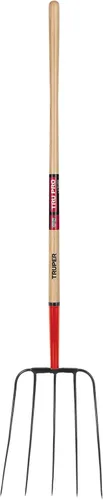 Vista 5 de Horquilla para abono Truper Tru Pro 54", de 3 púas, horquilla de 4 púas (Tru Pro - Spading Fork 4-Tine), 30 - pulgadas