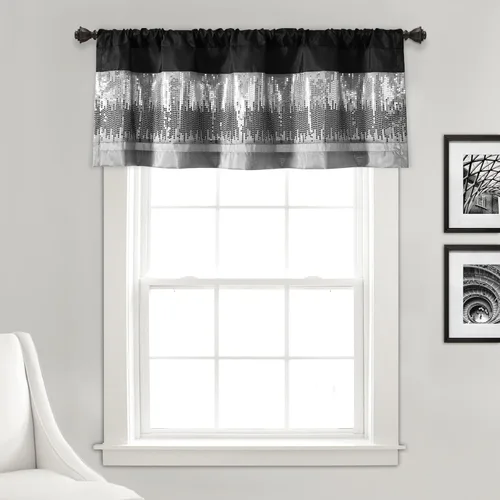 Vista 21 de Lush Decor Night Sky Panel de cortina 100 % opaco, para sala, dormitorio, comedor (cortina individual), 42 pulgadas de ancho x 84 pulgadas de largo