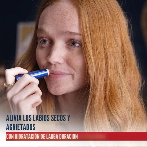 Vista 5 de Aquaphor Barra de reparación de labios con aceite de jojoba y manteca de karité, bálsamos labiales hidratantes, sin fragancia y sin parabenos