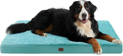 Vista 91 de EHEYCIGA Camas ortopédicas para perros grandes con funda extraíble lavable para jaula, camello, 35 x 23 pulgadas