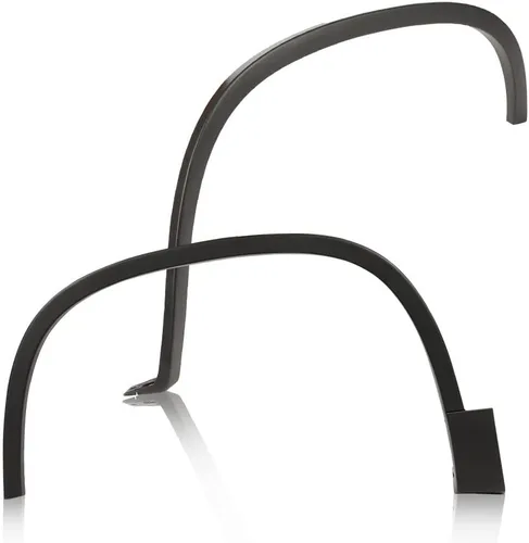 Vista 8 de CHEDA Guardabarros estilo remache de bolsillo compatible con VW Tiguan 2012-2017 atornillado negro texturizado cubierta de rueda de camión