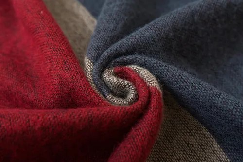 Vista 132 de Urban CoCo Poncho de colores para mujer, chal con frente abierto, color en bloques