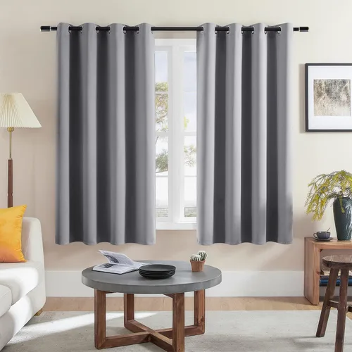 Vista 44 de Rutterllow - Cortinas opacas con ojales, 2 paneles