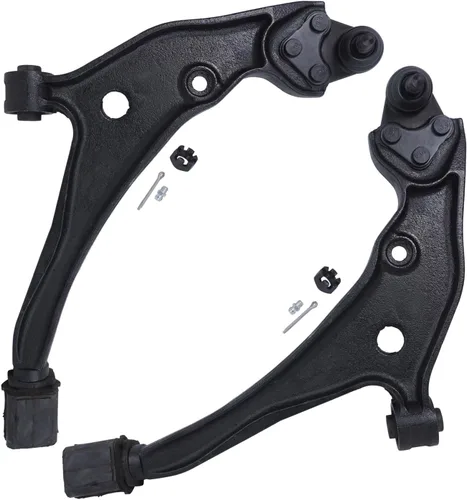 Vista 149 de Detroit Axle - 2 brazos de control inferiores delanteros para Jeep Grand Cherokee Commander 05-10 2005 2006 2007 2008 2009 2010 Conjunto de brazos