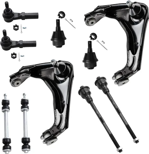 Vista 197 de Detroit Axle - Kit de suspensión delantera de 10 piezas para Hyundai Accent 2006-2011, 2 brazos de control inferiores, 4 barras de acoplamiento