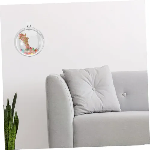 Vista 5 de Cuenco de peces de pared para colgar en la pared, cuencos de peces para centros de mesa, maceta hidropónica colgante, tanque de peces de pared
