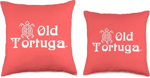 Vista 3 de Old Tortuga Trading Co Old Tortuga - Almohada de 16 x 16 pulgadas, multicolor