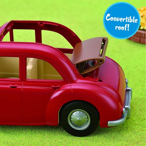 Vista 3 de Calico Critters - Auto de Crucero Familiar para Muñecas, Vehículo de Juguete con Asientos para hasta 5 Figuras Coleccionables