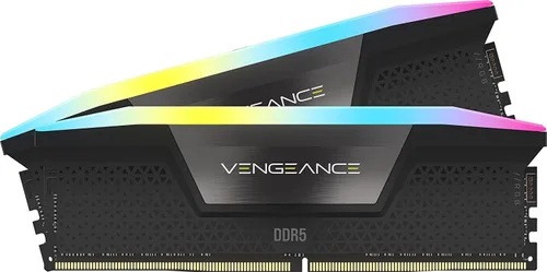 Vista 10 de CORSAIR Vengeance RGB DDR5 RAM 64GB (2x32GB) 6000MHz CL30 Intel XMP iCUE Compatible Computer Memory - White (CMH64GX5M2B6000C30W)